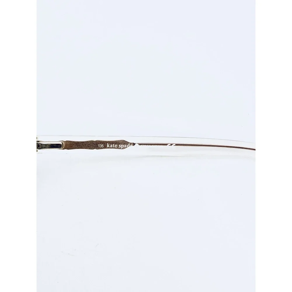 Kate Spade Black Cat Eye Clear Gold Temples Glasses Demi/F 0807 54 14 135